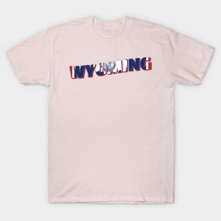 Wyoming vintage style retro souvenir T-Shirt